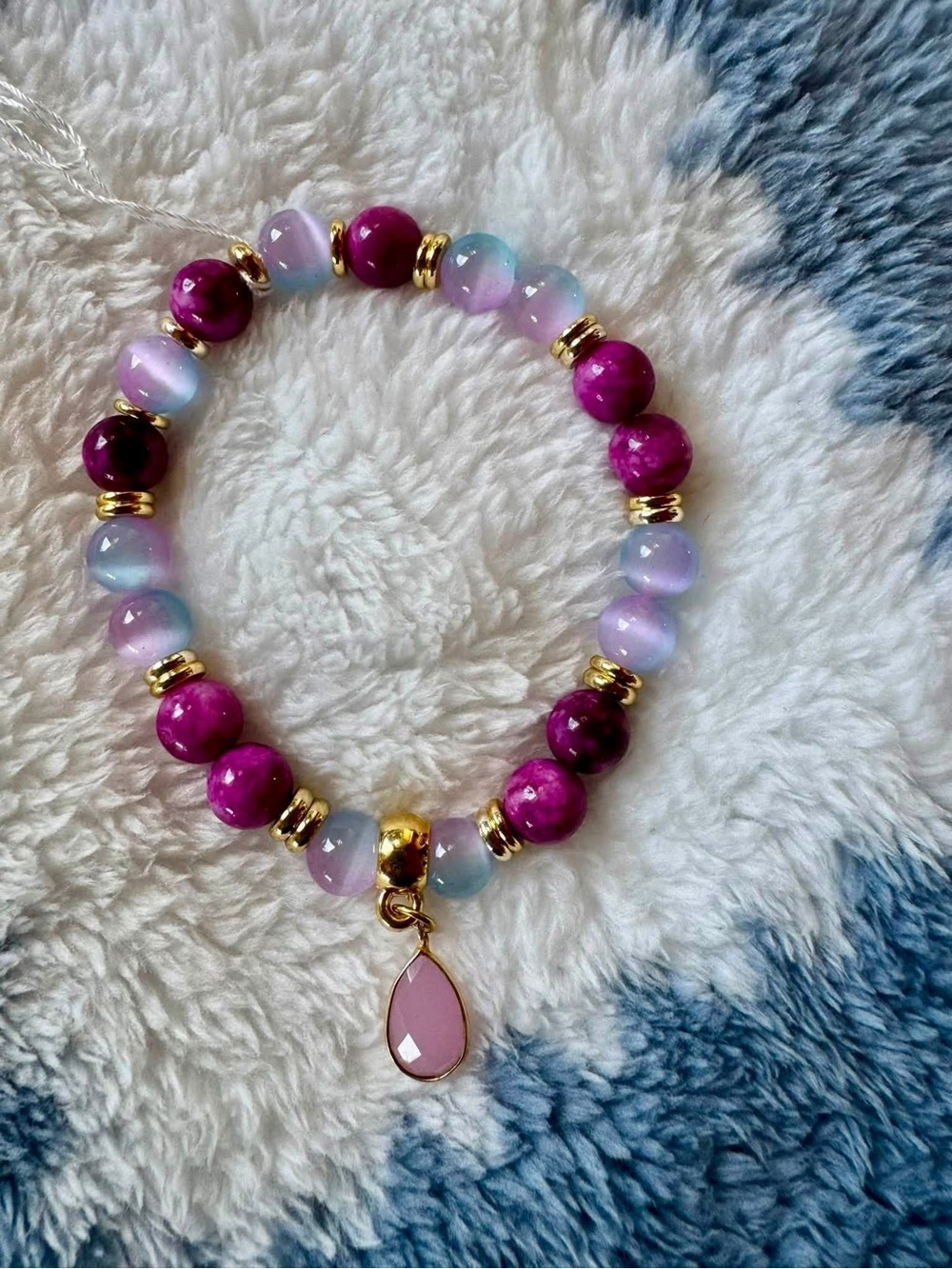 Handmade genuine gemstone